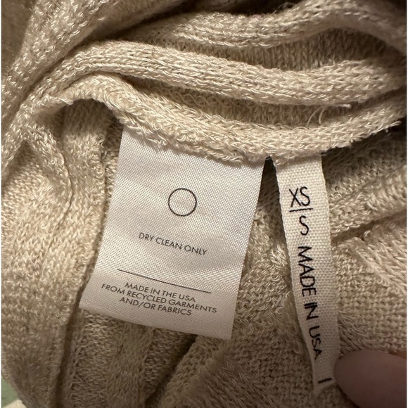 REFORMATION Amanita Relaxed Fit Tunic Shift Dress Natural Oatmeal color XS/S NWT - Picture 9 of 10